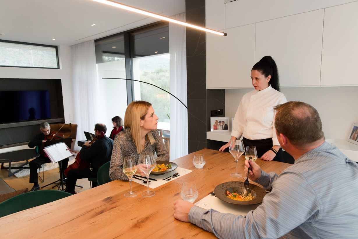 Private dining από την Chef Αδαμαντία Κωνσταντοπούλου